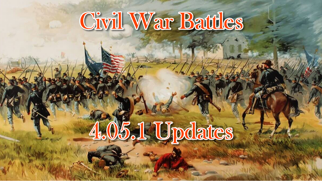 Civil War Battles 4.05.1 Updates