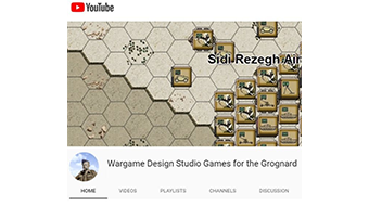 Wargame Design Studio's Youtube Channel