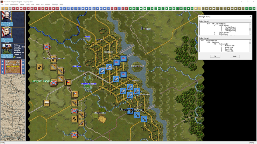 Campaign Chancellorsville – Wargame Design Studio