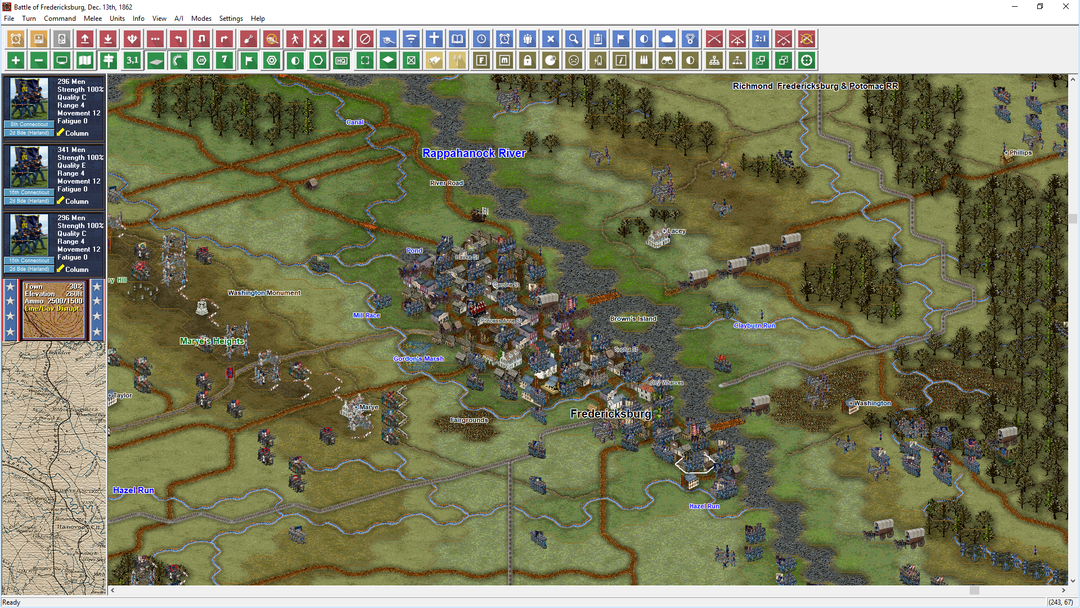 Campaign Chancellorsville – Wargame Design Studio